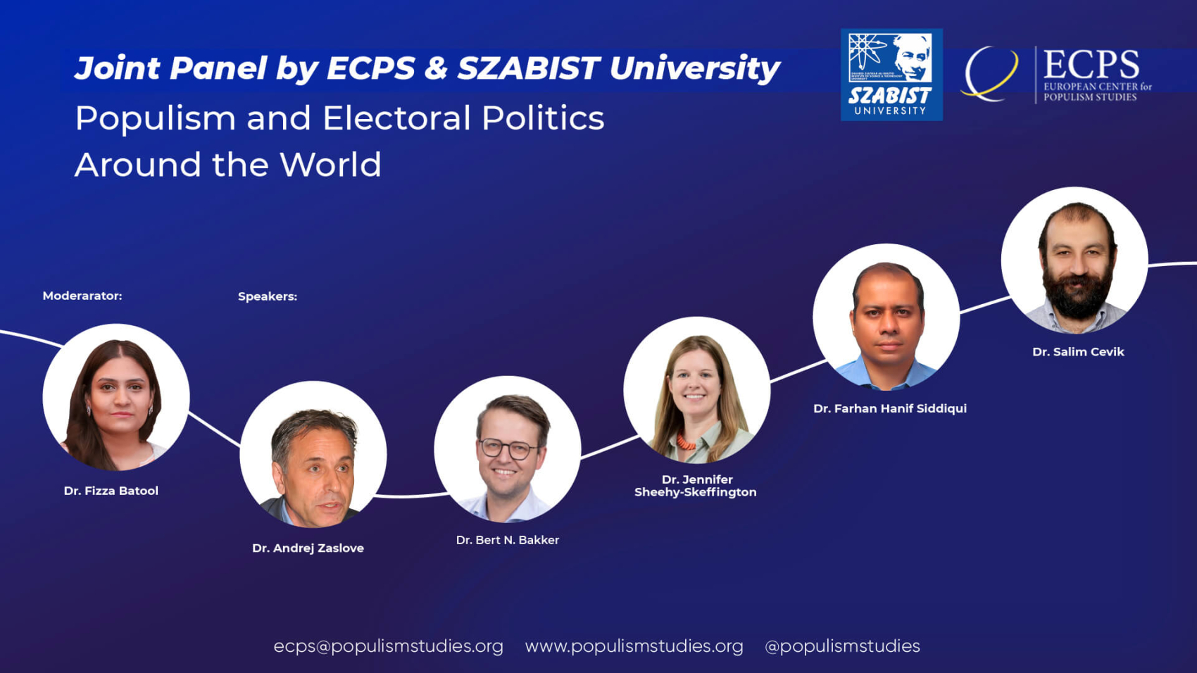 ECPS-SZABIST University-OrtakPanel