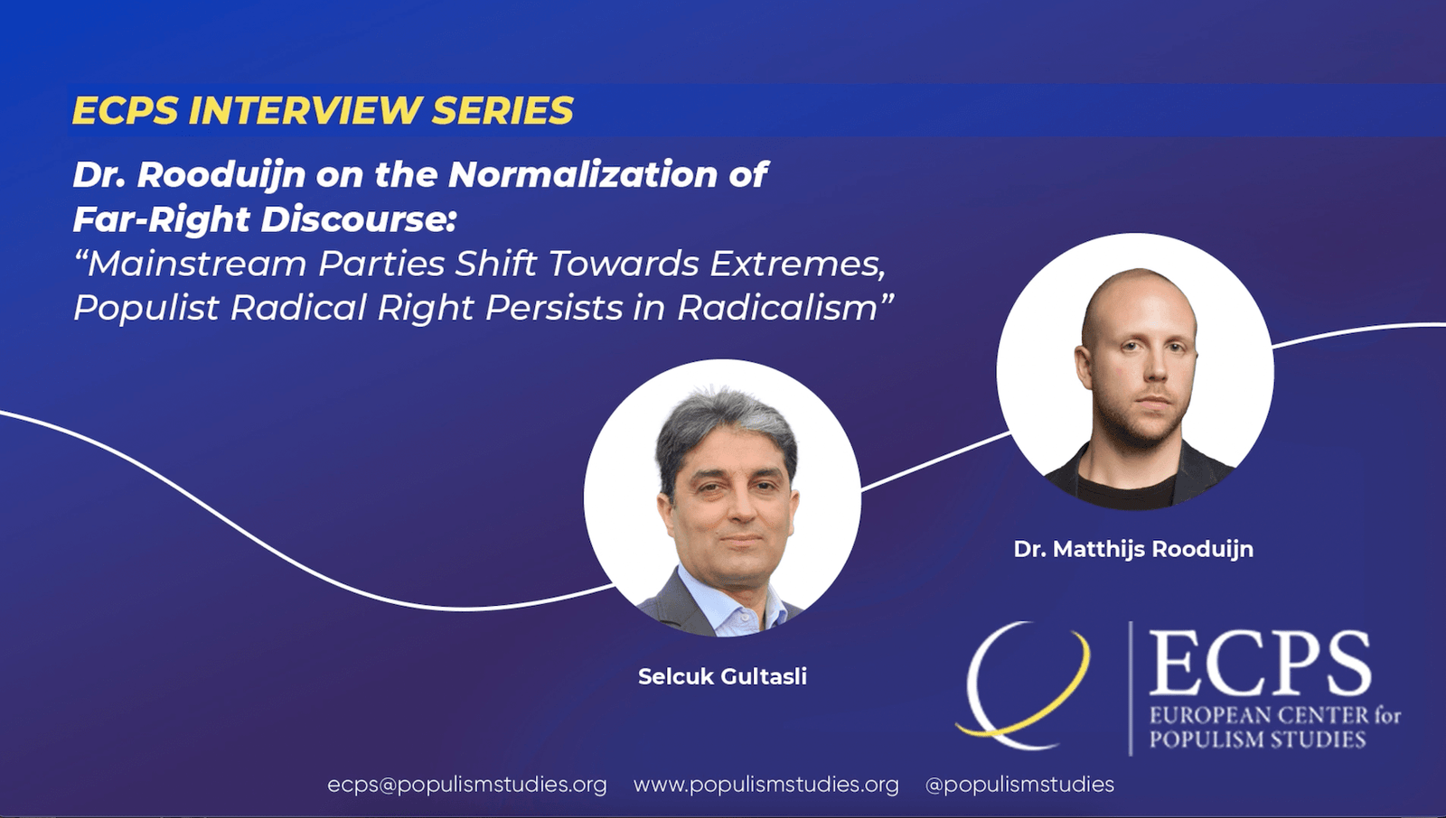 Dr. Rooduijn on the Normalization of Far-Right Discourse: Mainstream ...
