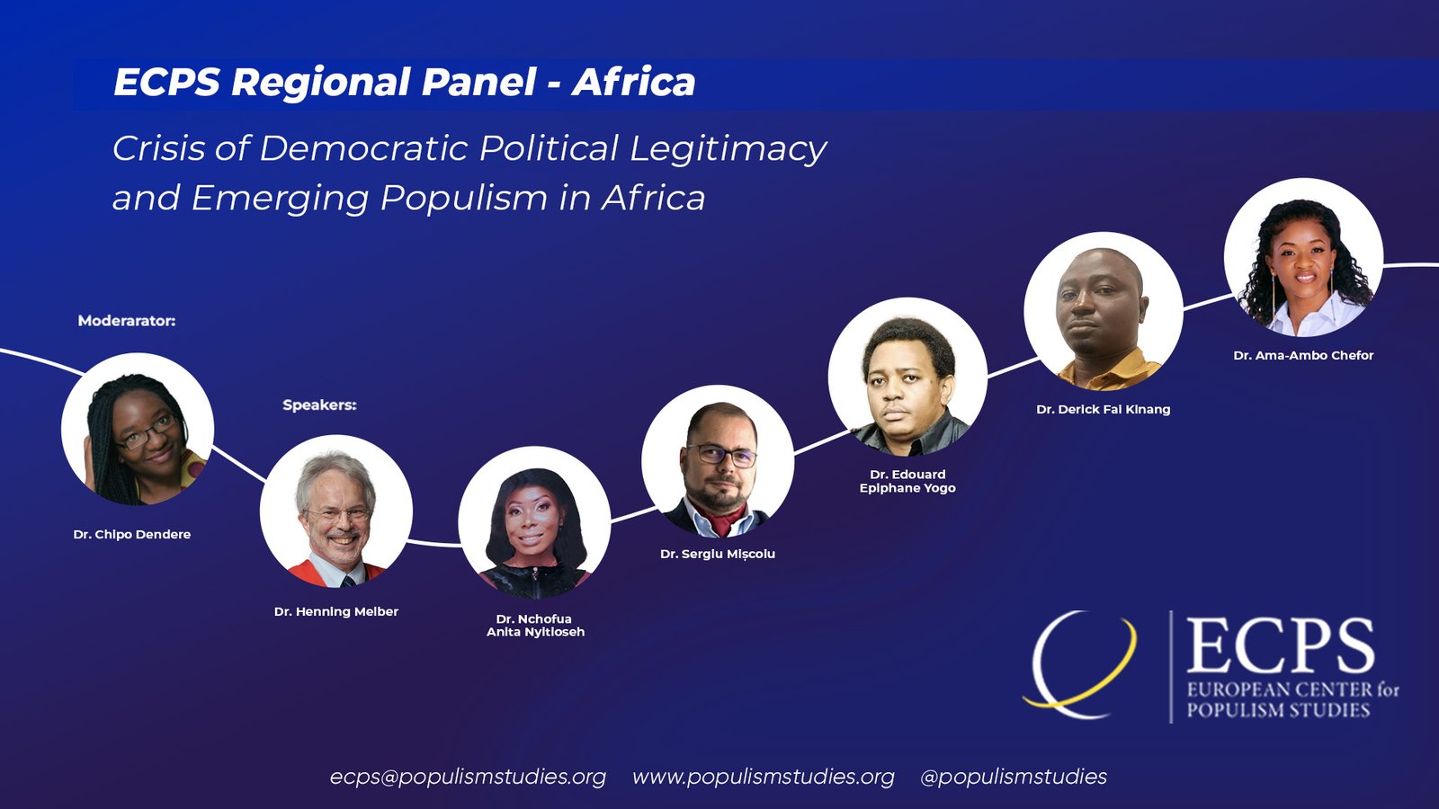 ECPS Regional Panel 2: Crisis of Democratic Political Legitimacy and ...