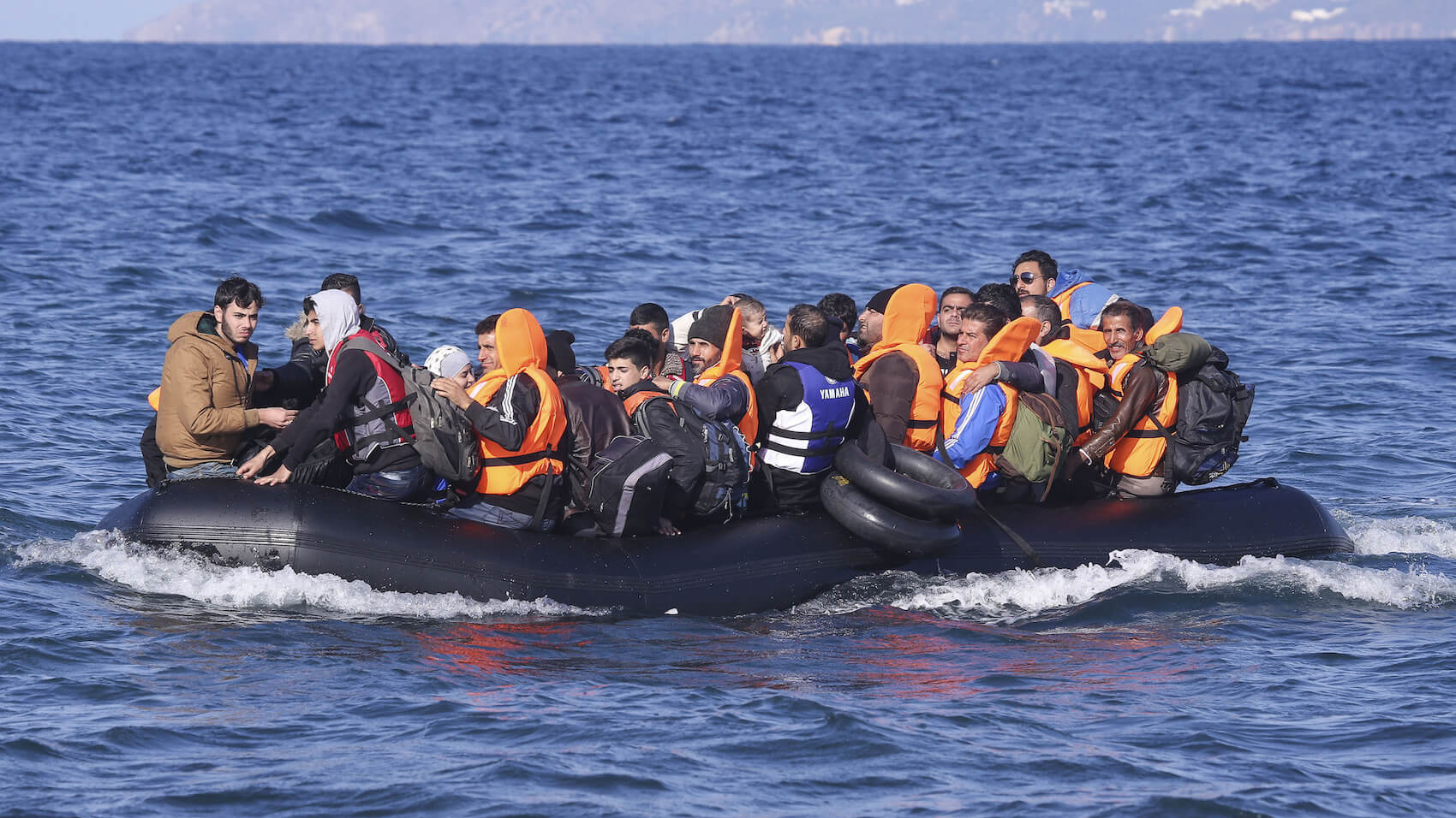 Migrants boat