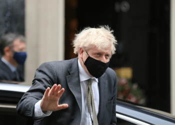 UK Prime Minister Boris Johnson arrives in 10 Downing Street in London ahead of flying to Brussels for Brexit trade talks on December 09 2020. Photo: Shutterstock.