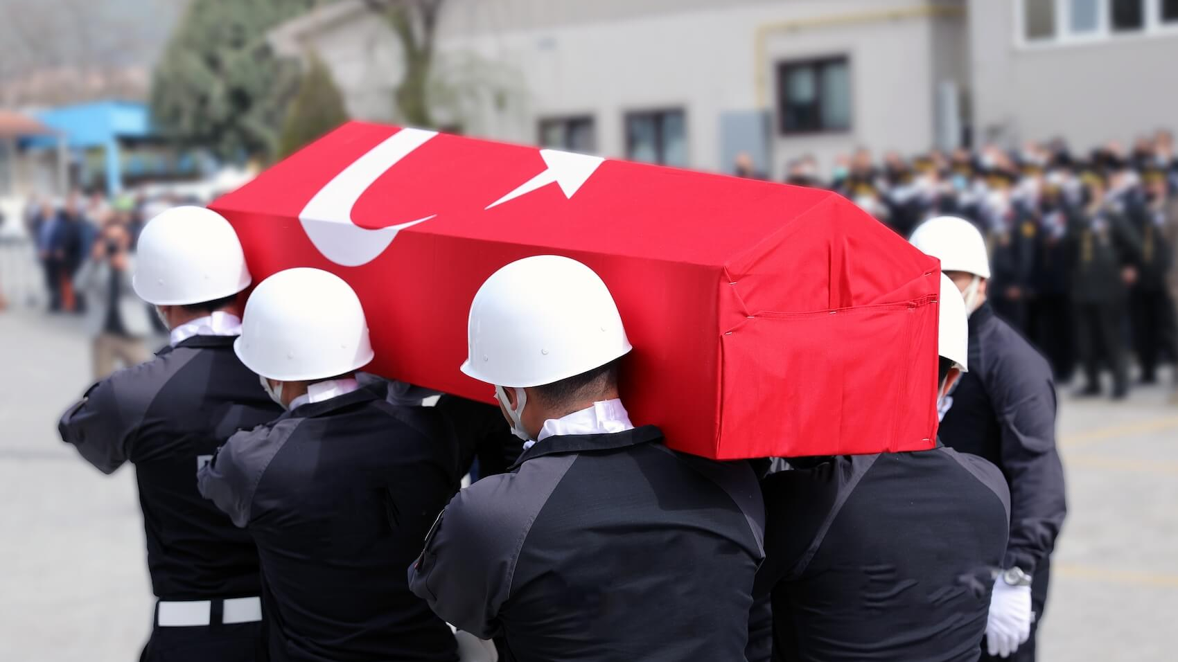 Funeral of a Turkish soldier who was martyred. Photo: Shutterstock.