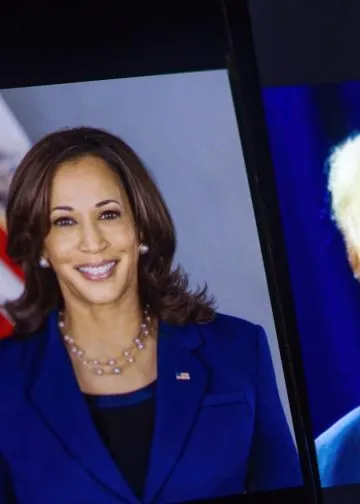 US presidential candidates Kamala Harris and Donald Trump. Photo: Shutterstock.