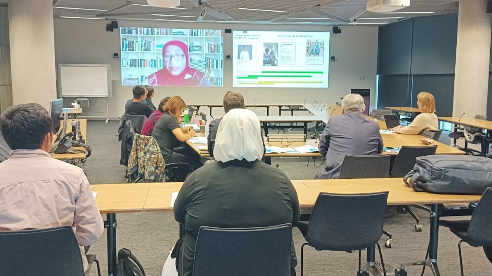 A scene from the International Conference on Populisms, Digital Technologies, and the 2024 Elections in Indonesia, hosted at Deakin University.