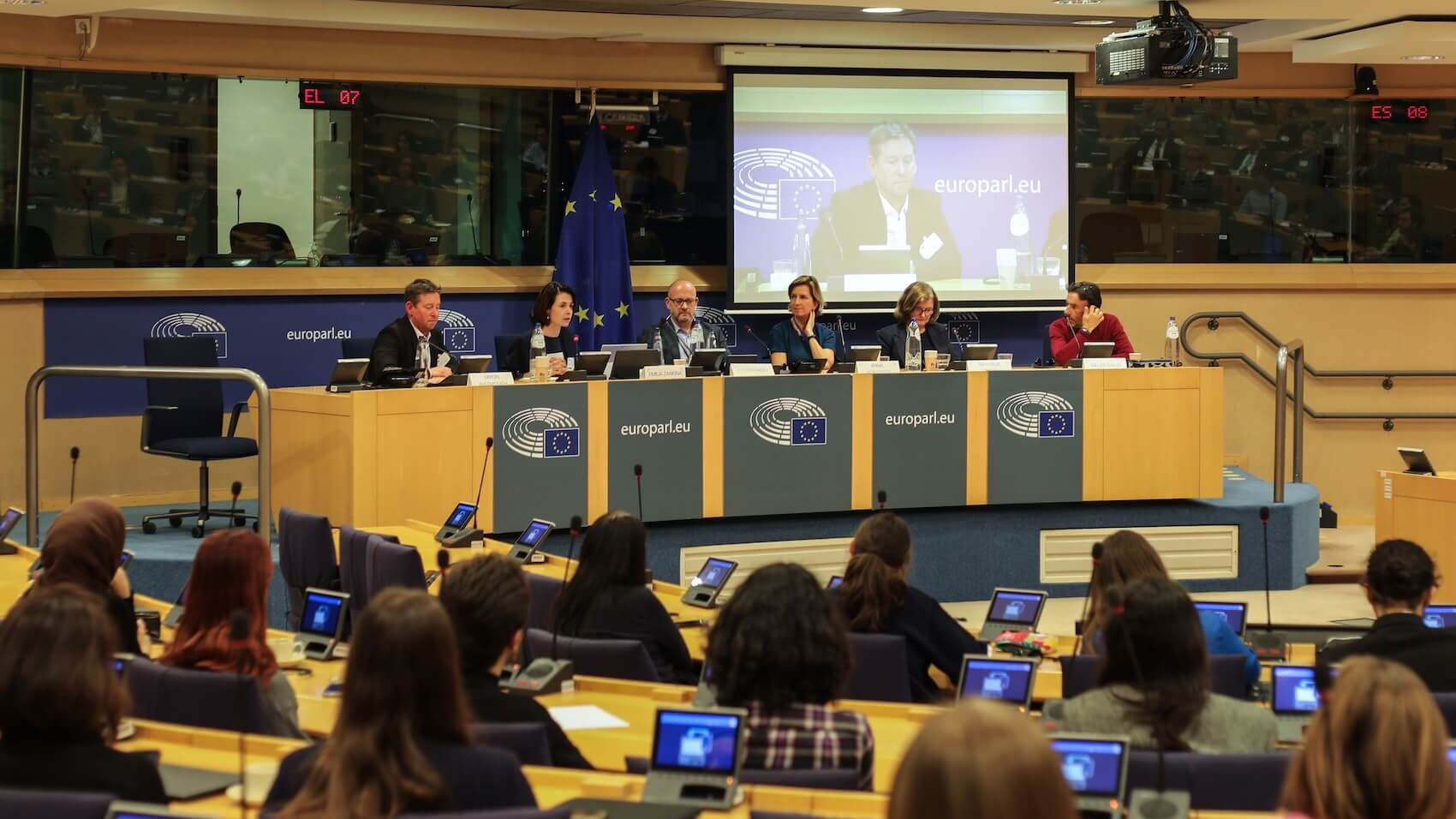 On November 7, 2024, the European Center for Populism Studies (ECPS) organised a panel at the European Parliament in Brussels to explore the rising influence of populism on the 2024 European Parliament elections and the upcoming US administration. Photo: Umit Vurel.