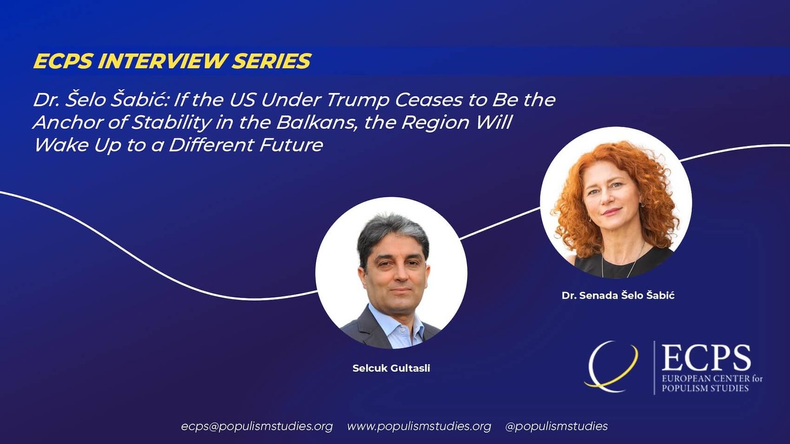 Dr. Šelo Šabić: If the US Under Trump Ceases to Be the Anchor of ...