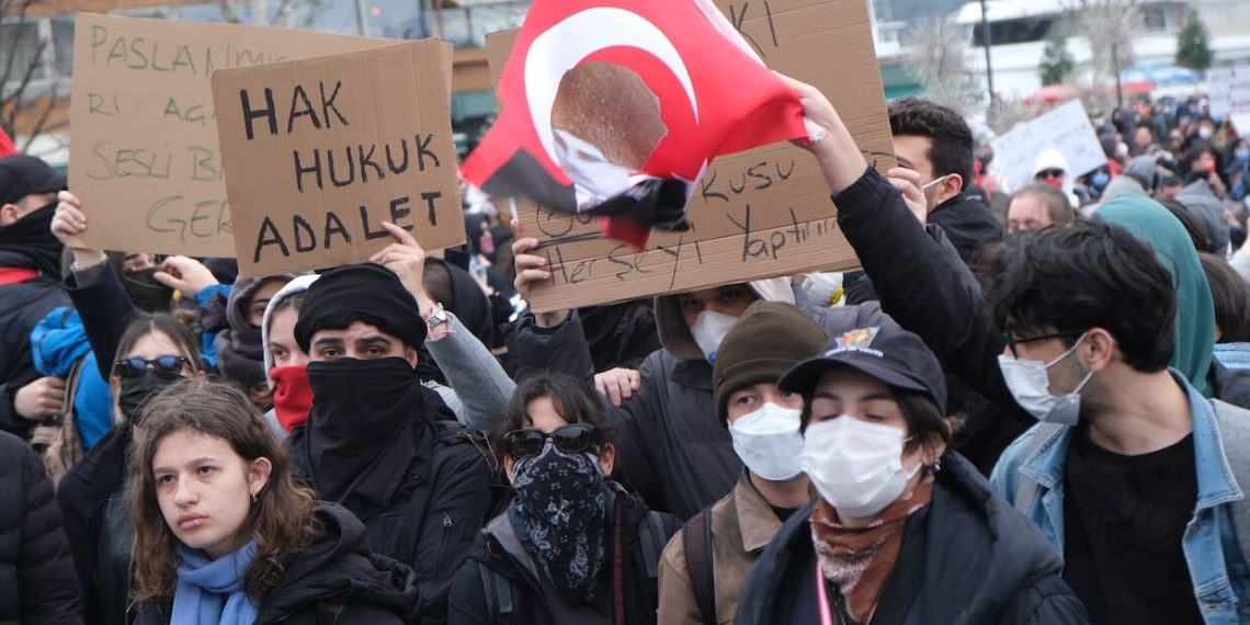 Protest in Istanbul