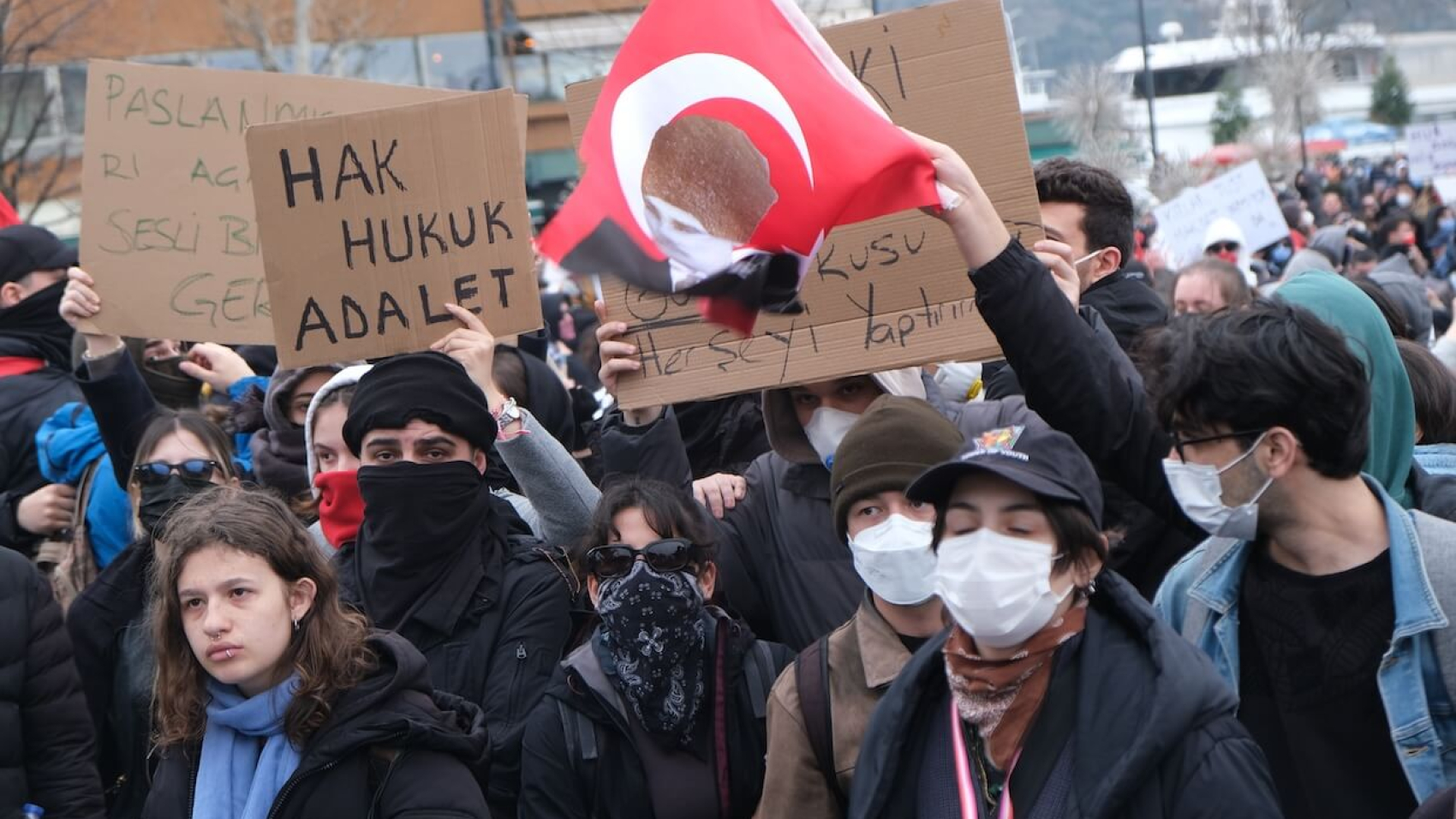 Protest in Istanbul