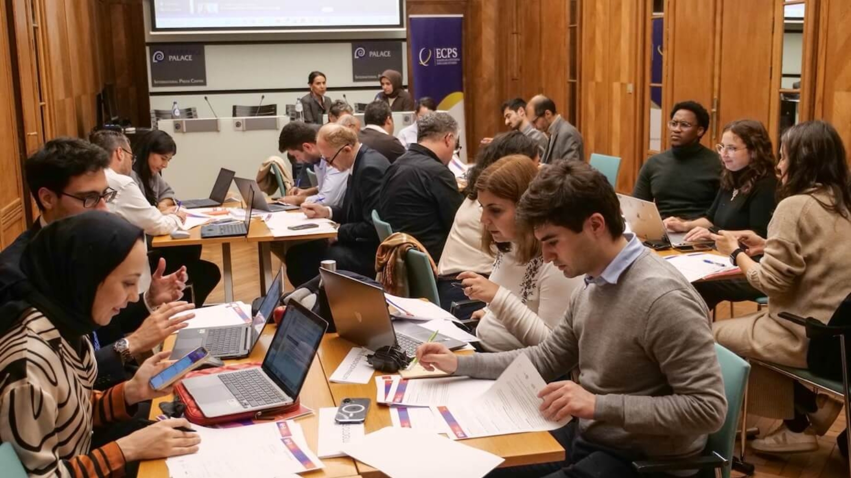 The European Center for Populism Studies (ECPS), in collaboration with Oxfam Intermón and Qalia, hosted the UNTOLD Europe Workshop on Migration Narratives at the Residence Palace in Brussels on October 21, 2025. Photo: Ümit Vurel.