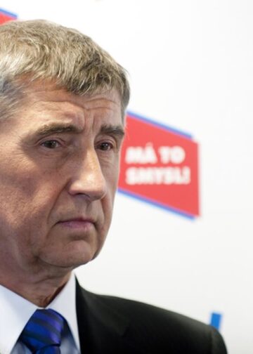 Andrej Babiš, leader of the ANO party and one of the richest businessmen in the Czech Republic, during a press conference in Prague on March 2, 2013. Photo: Dreamstime.