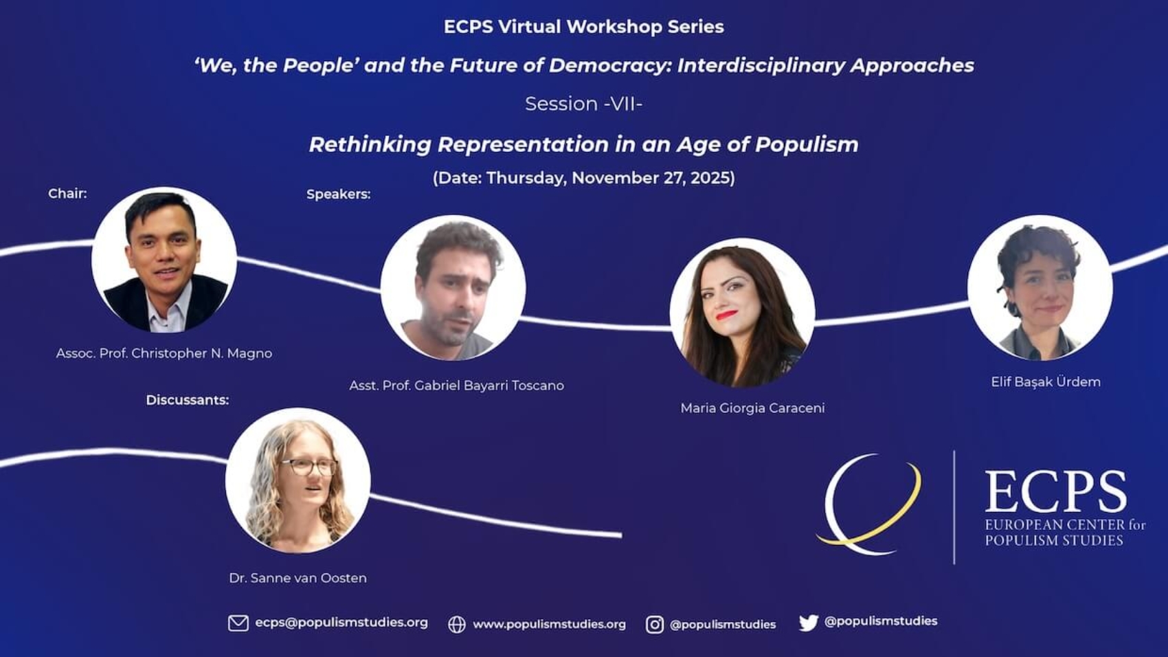 Virtual Workshops -Session 7