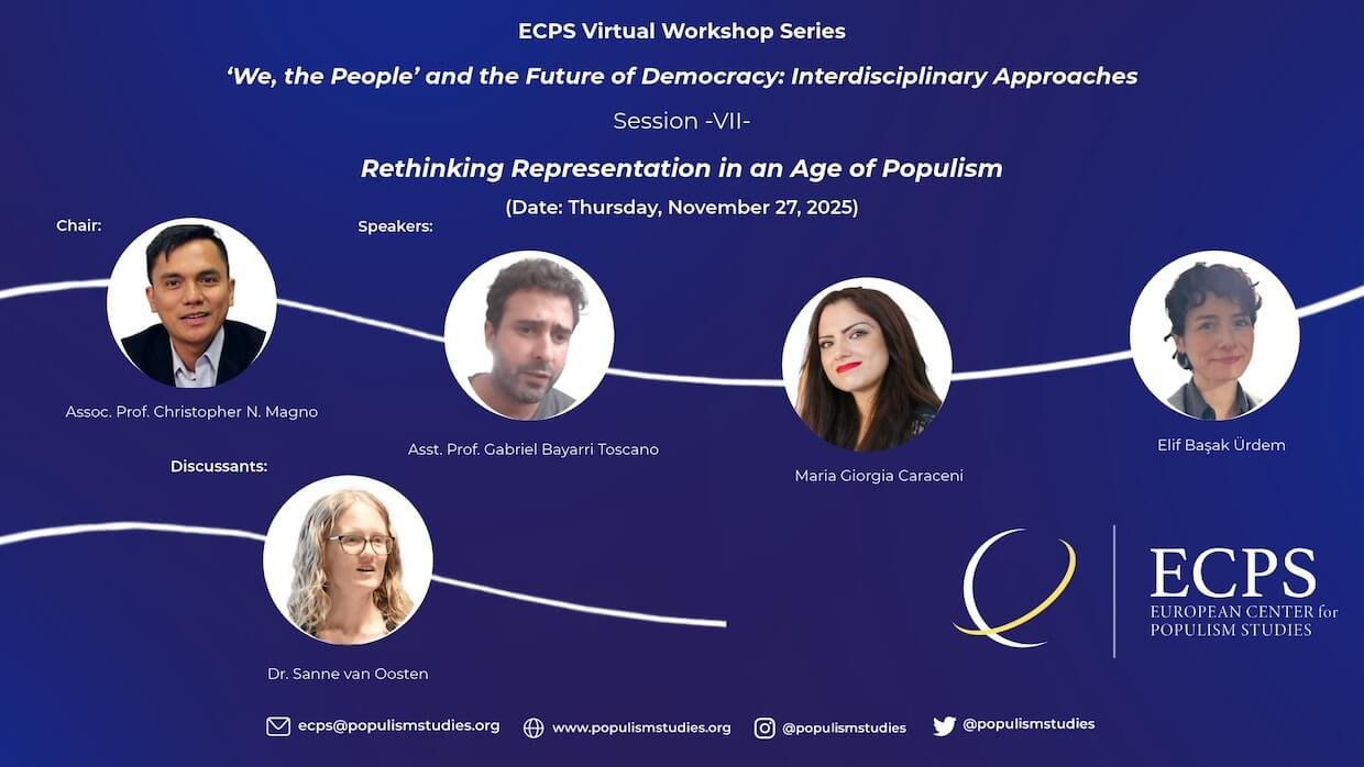 Virtual Workshop Series — Session 7: Rethinking Representation in an ...