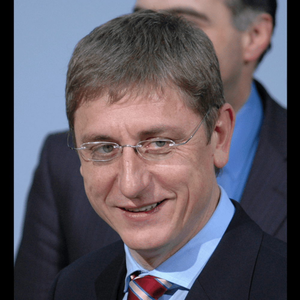 Ferenc Gyurcsany at a meeting of European Social Democrats in the Willy Brandt House in Berlin on March 24, 2007.  Photo: Mark Waters.