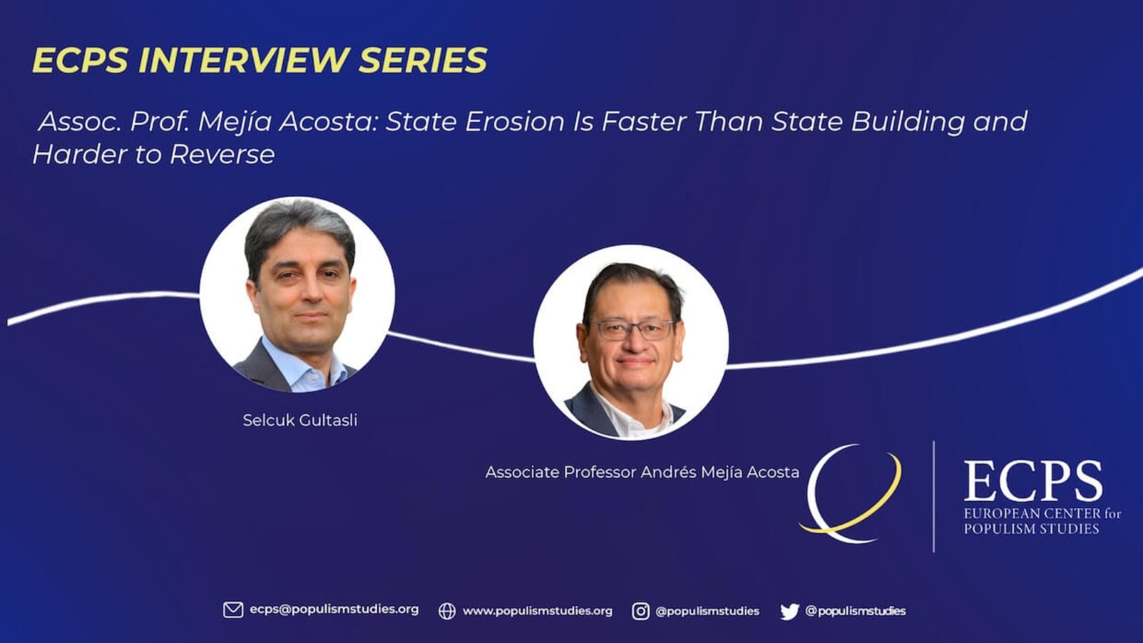 Associate Professor Andrés Mejía Acosta.