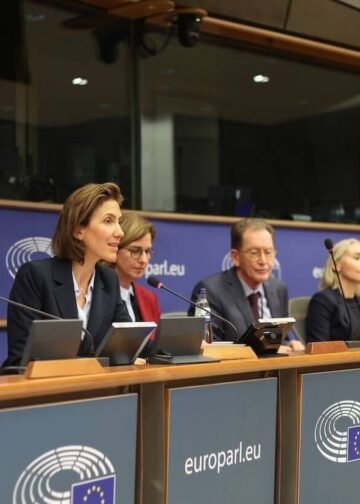 An ECPS panel at the European Parliament in Brussels, held on 3 February 2026, marked the launch of the report Populism and the Future of Transatlantic Relations: Challenges and Policy Options, examining mounting strains on the post-war Atlantic order. Photo: &Uuml;mit Vurel.