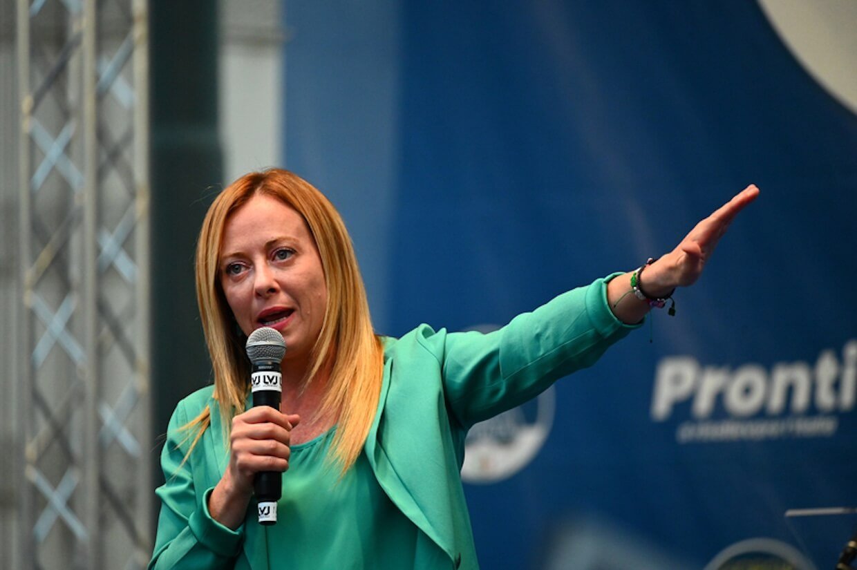 Giorgia Meloni.