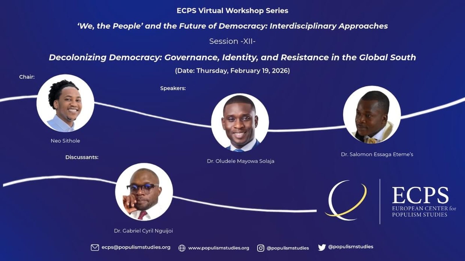 ECPS Virtual Workshops-Session 12