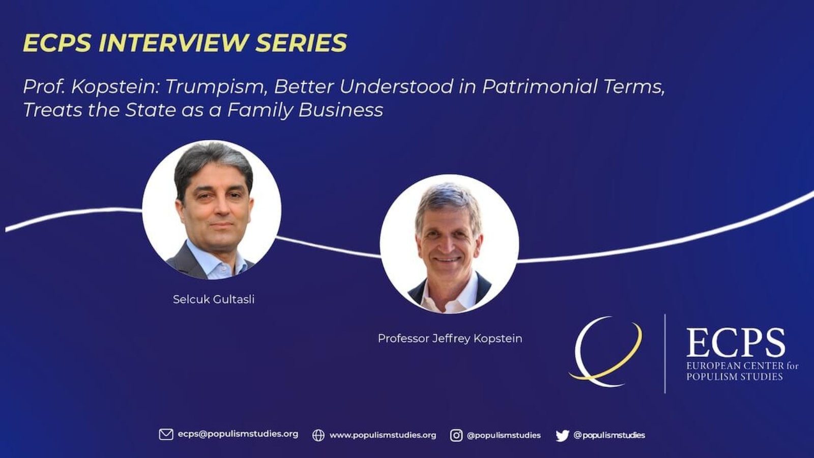 Professor Jeffrey Kopstein.