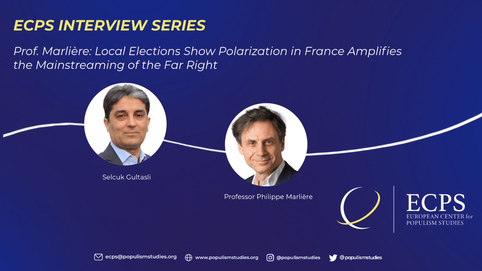 Professor Philippe Marlière.