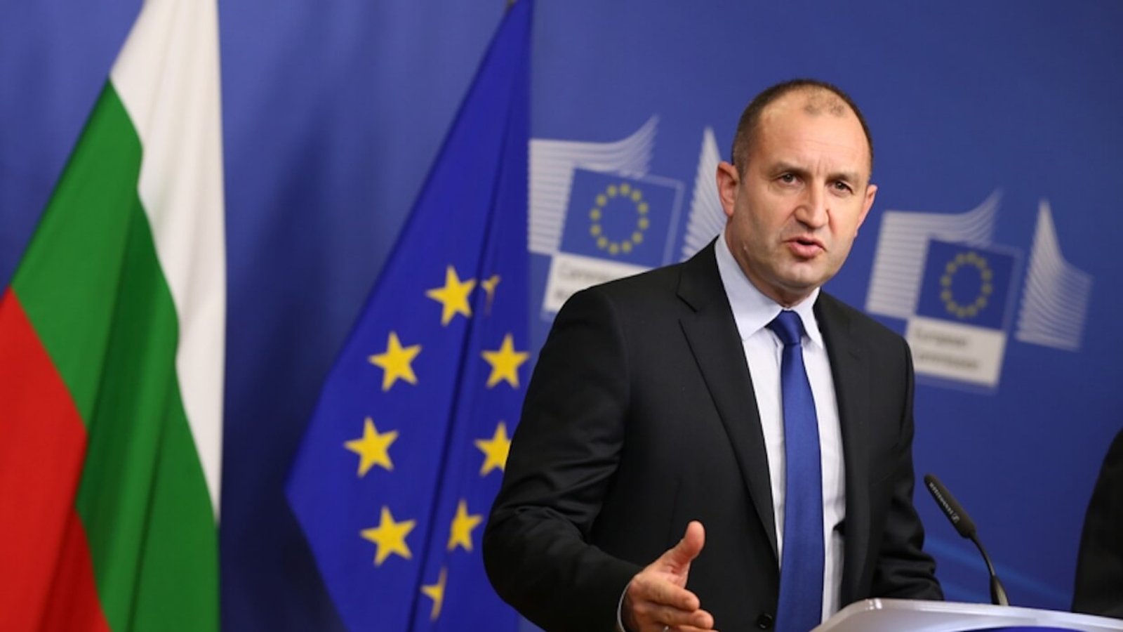 Bulgarian President Rumen Radev.