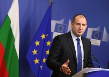 Bulgarian President Rumen Radev.