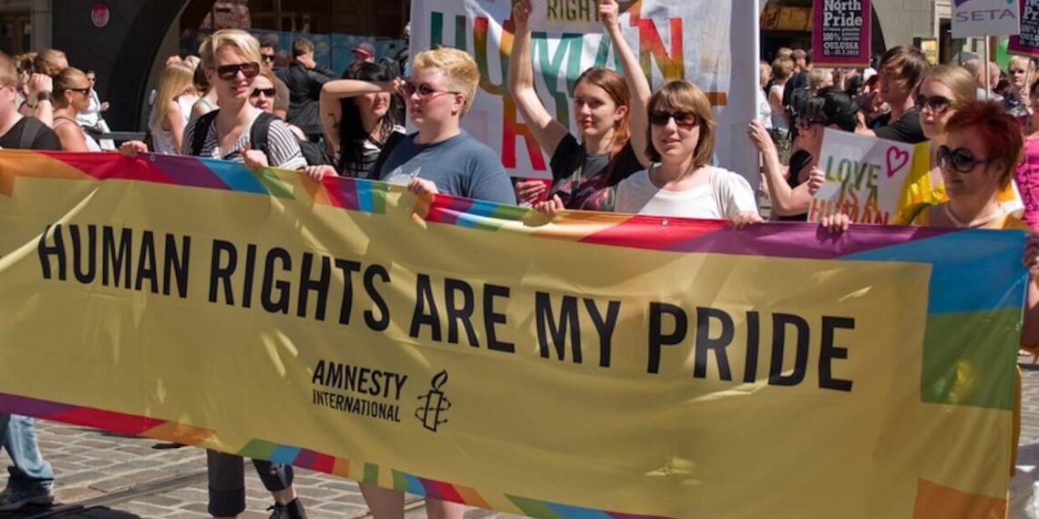 Helsinki Pride parade.
