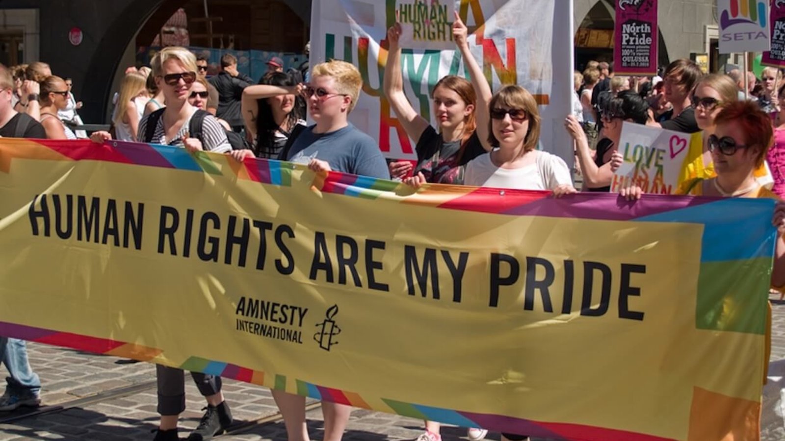 Helsinki Pride parade.