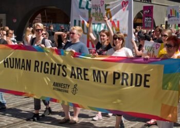 Helsinki Pride parade.