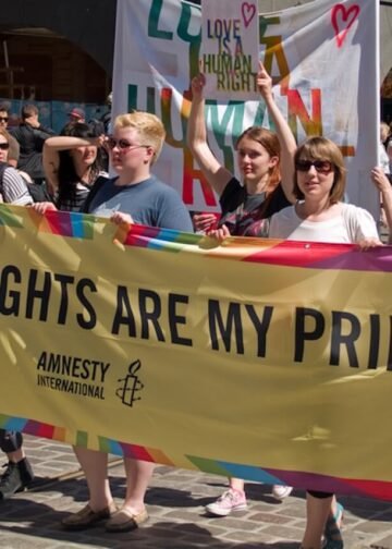 Helsinki Pride parade.