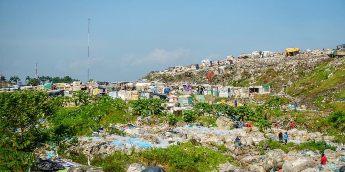 Disposal site in Lagos.