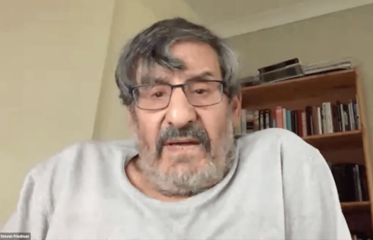 Professor Steven Friedman.