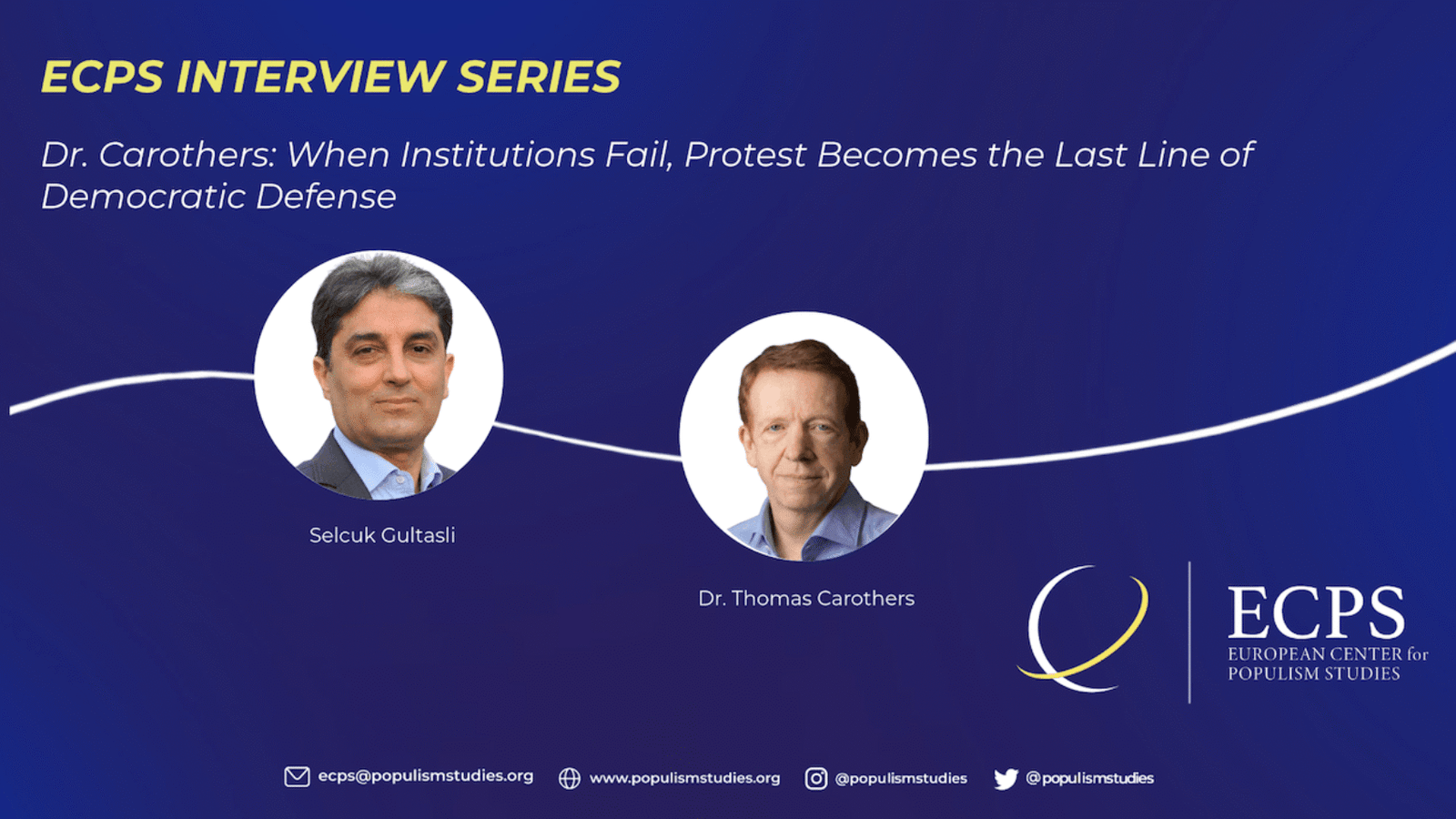 Dr. Thomas Carothers.