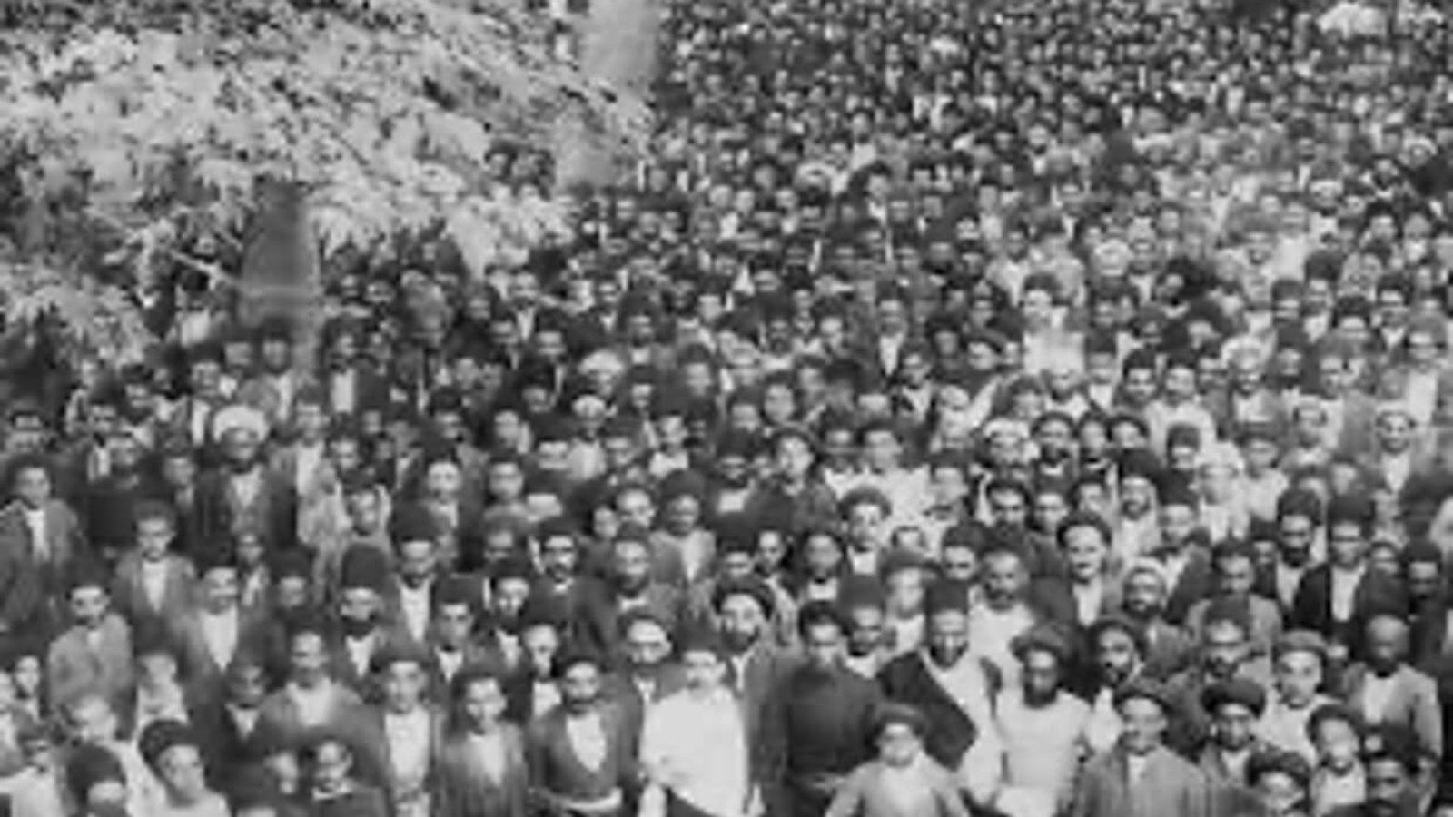 General strike in British Embassy in Tehran in 1905.