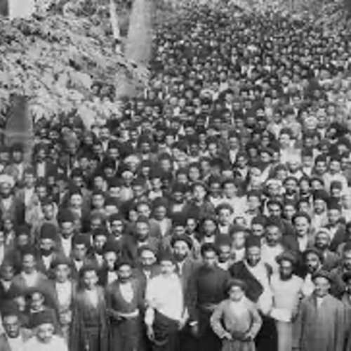 General strike in British Embassy in Tehran in 1905.
