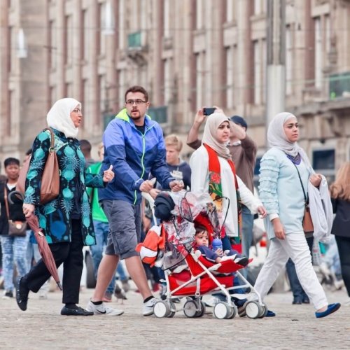 Amsterdam, Muslims.