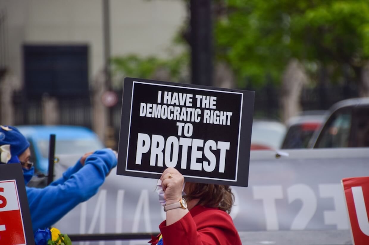 UK Protest.