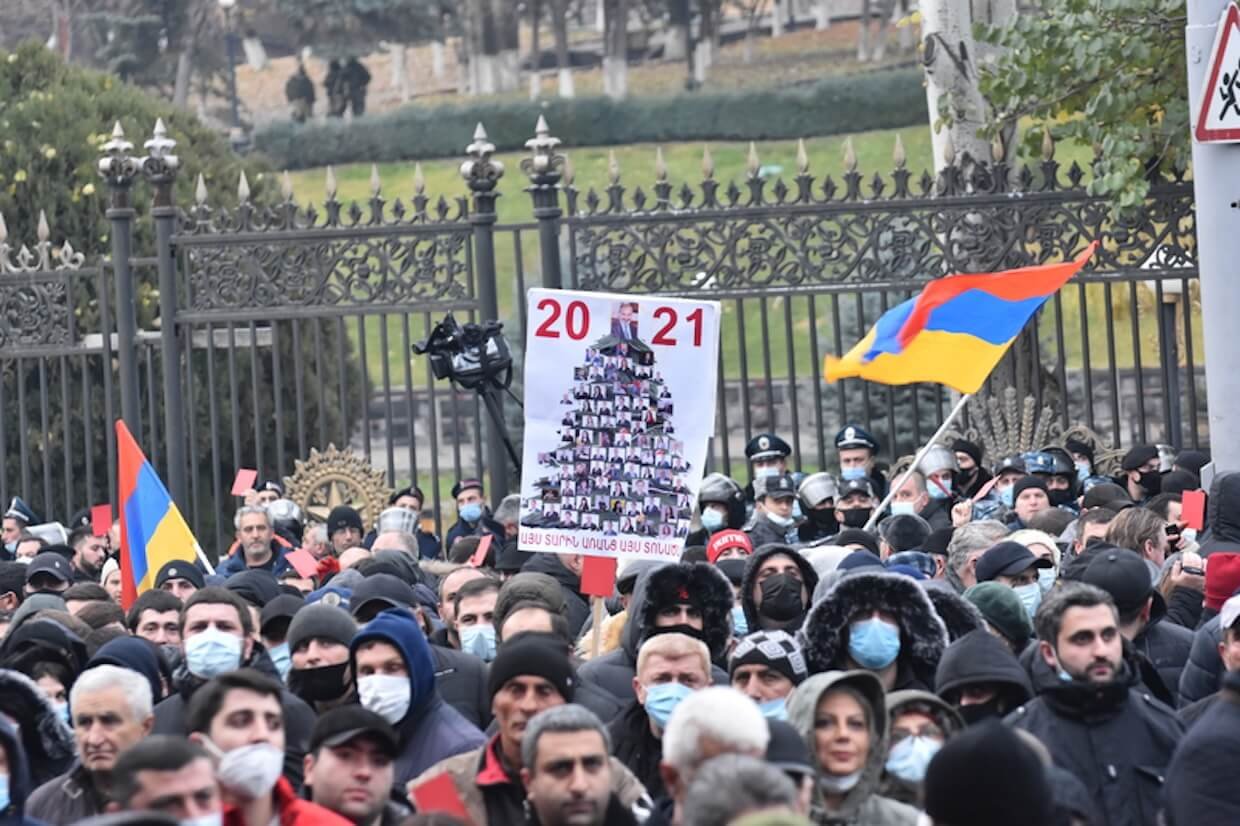 Armenia protest.