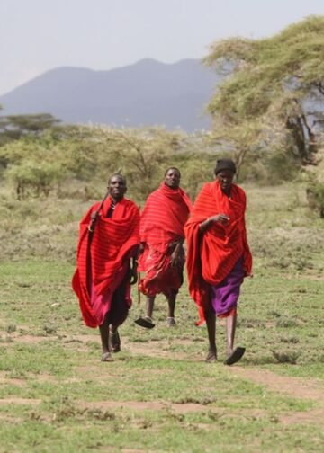 Maasai people.