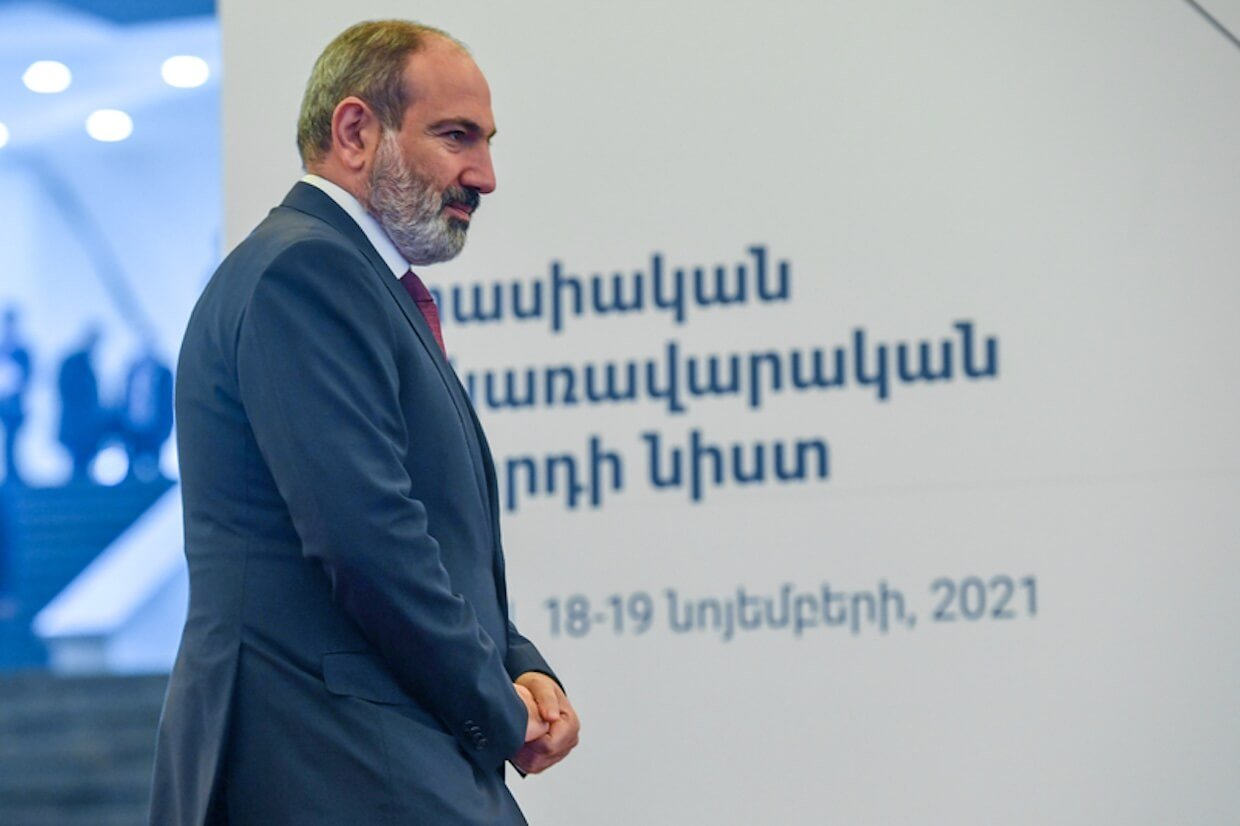 Armenian Prime Minister Nikol Pashinyan.