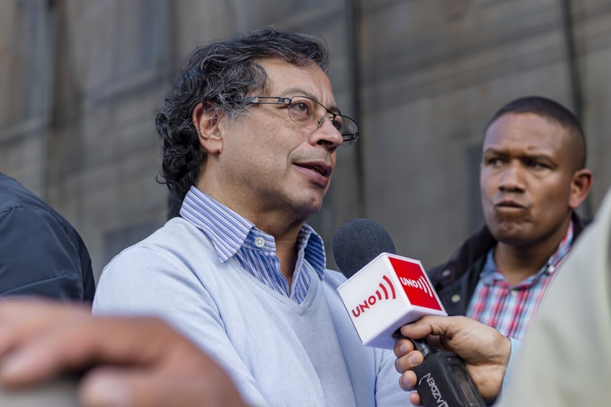 Colombia's President Gustavo Petro.