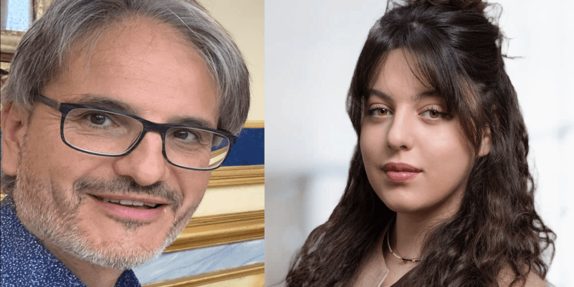 Professor Oscar Mazzoleni and Dr. Klaudia Koxha.