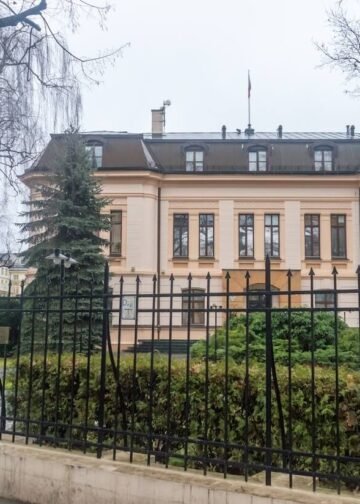 The Constitutional Tribunal (Trybunał Konstytucyjny), Poland’s constitutional court, in Warsaw.