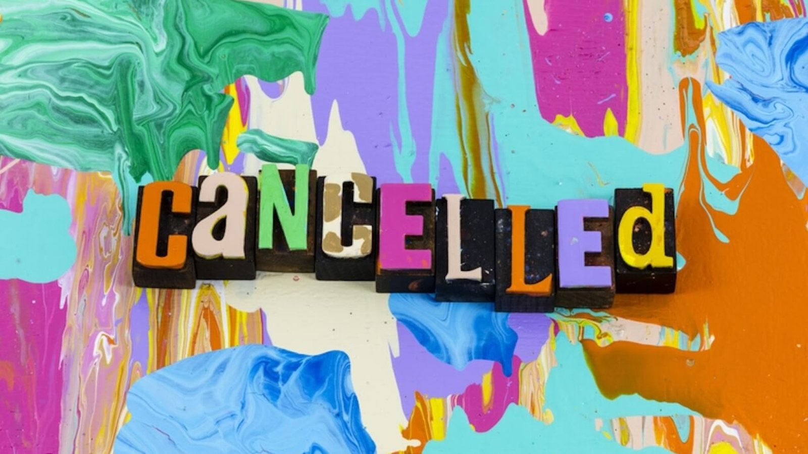 Illustration depicting “cancel culture”.