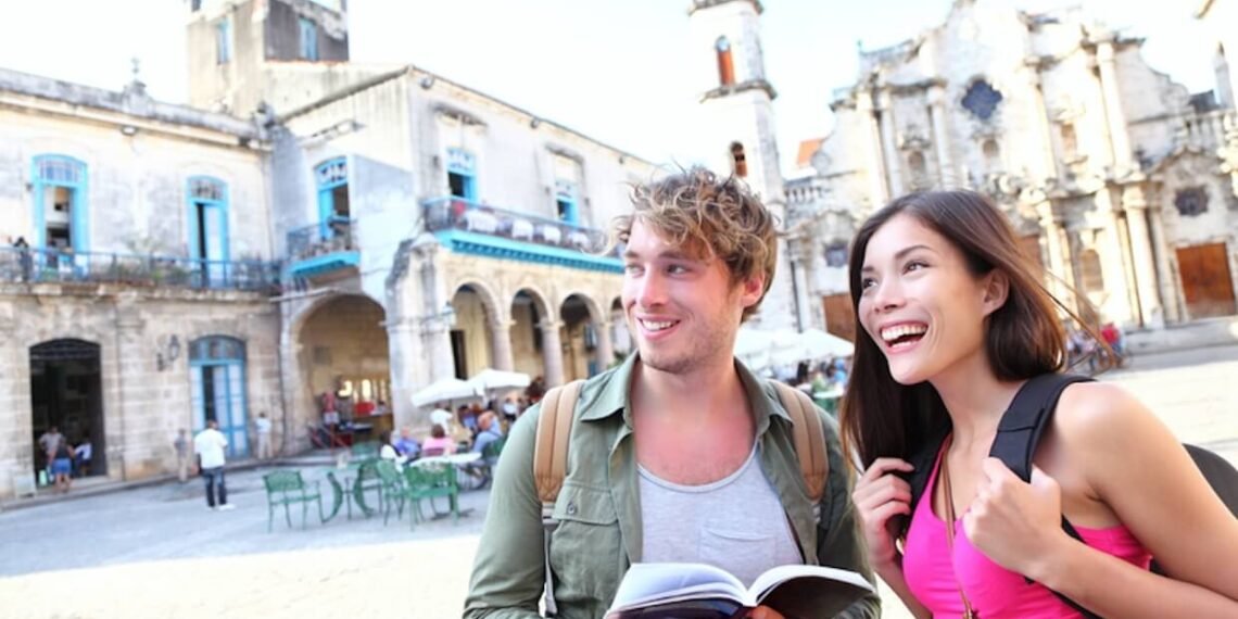 Tourists in Havana.