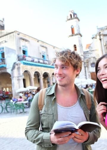 Tourists in Havana.