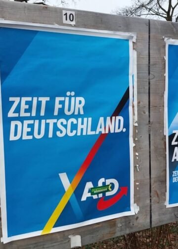 AfD posters.