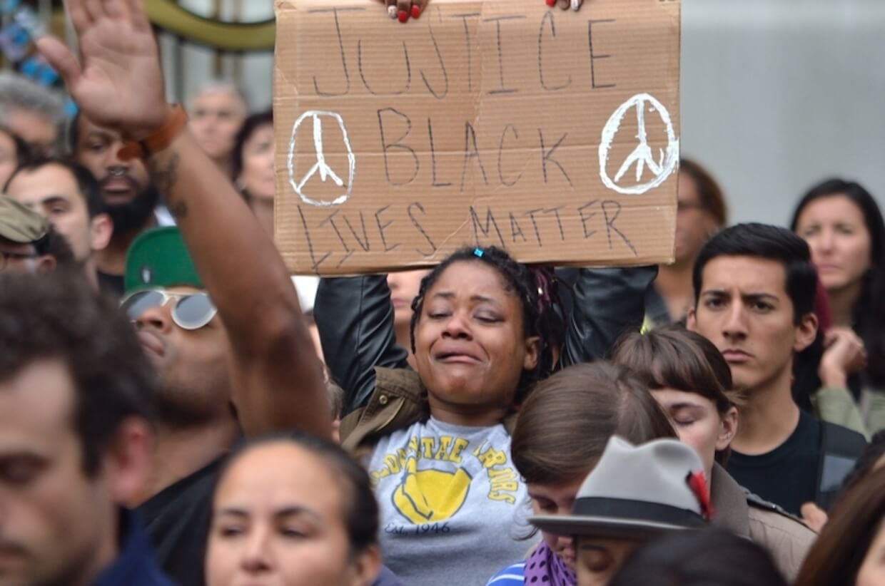 Black Lives Matter protesters.